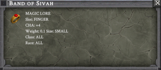BAND OF SIVAH item card